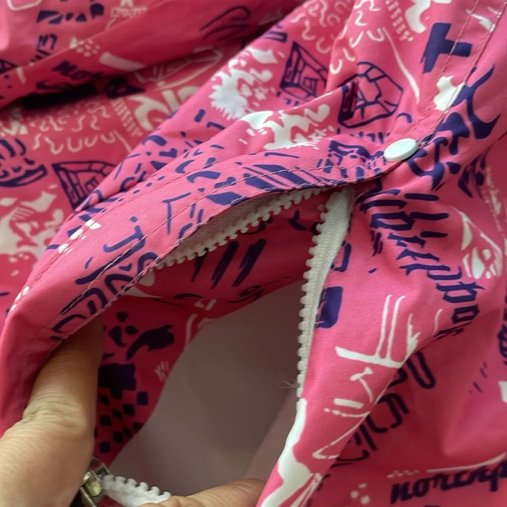 North Pole Ski Snow pink jacket hoodie size M - Picture 6 of 15